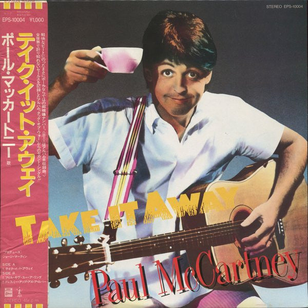 Paul McCartney – Take It Away VINILO JAPONES