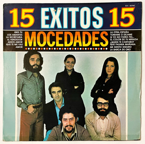 Mocedades – 15 Exitos 15 - Vinilo Simple - Usado