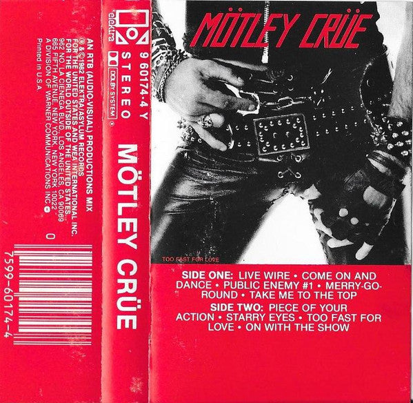 Mötley Crüe – Mötley Crüe - Cassette