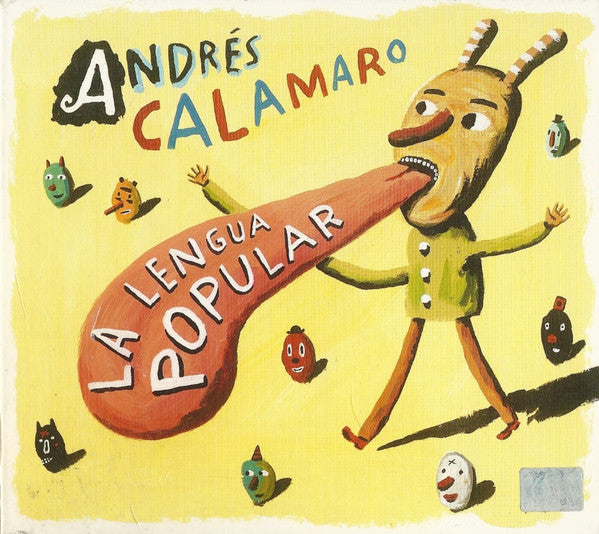 Andrés Calamaro – La Lengua Popular - CD DE EPOCA EDICION CHILENA