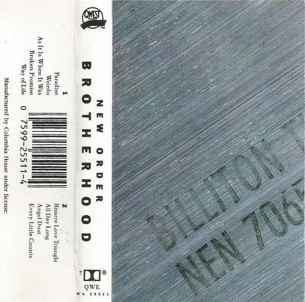 New Order Brotherhood - Cassette