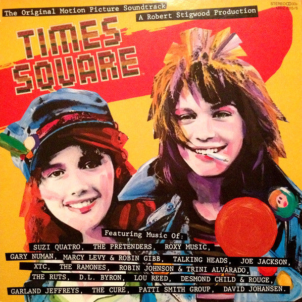 Various – The Original Motion Picture Soundtrack "Times Square" - Vinilo Japonés (Sin Obi)