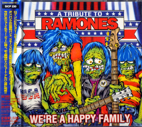 Various – We're A Happy Family - A Tribute To Ramo - CD Japones