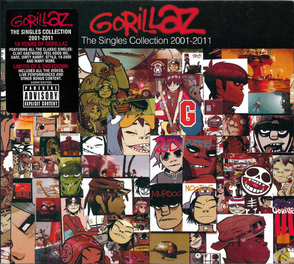 Gorillaz – The Singles Collection 2001-2011 - CD