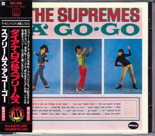 The Supremes – A' Go-Go - CD Japonés