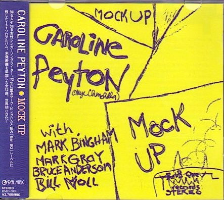 Caroline Peyton – Mock Up CD JAPONÉS OFERTA