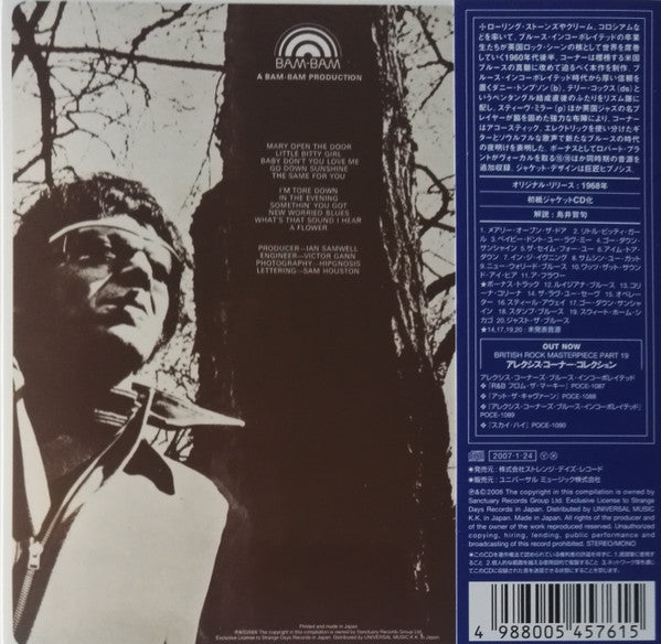 Alexis Korner – A New Generation Of Blues - CD Japonés (Con Obi)