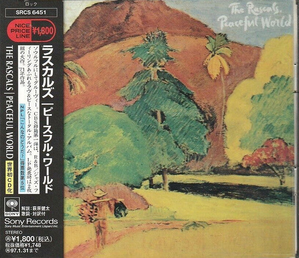 The Rascals – Peaceful World - CD JAPONES OFERTA
