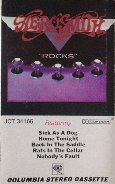 Aerosmith "Rocks" - Cassette