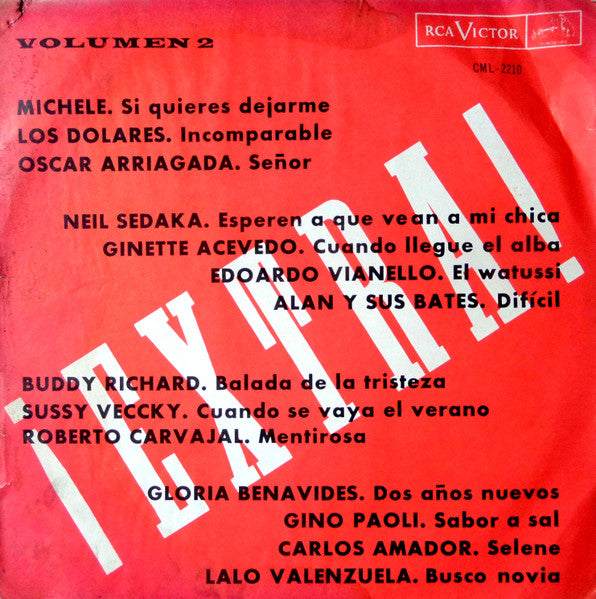 ¡Extra! Volumen 2 - Vinilo