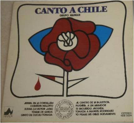 Grupo Iquique – Canto A Chile - Vinilo de época