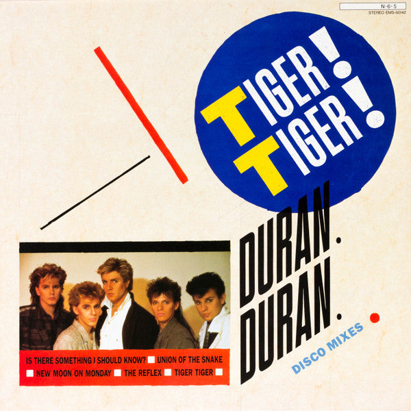 Duran Duran – Tiger! Tiger! - Vinilo Japonés