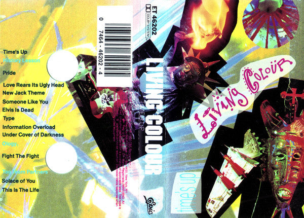 Living Colour Time's Up - Cassette