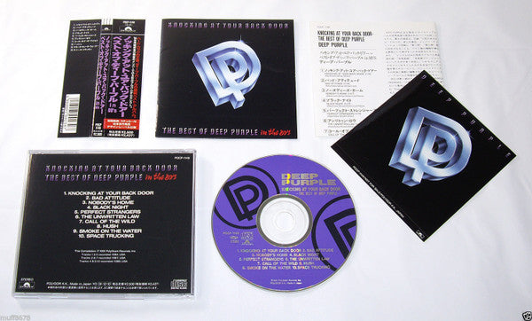 Deep Purple – Knocking At Your Back Door: The Best Of Deep Purple In The 80's - Cd Japones