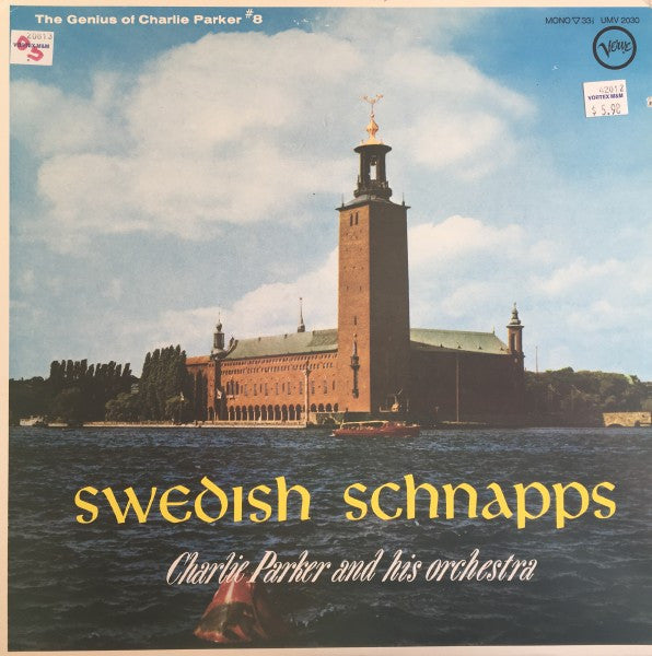 Charlie Parker And His Orchestra – Swedish Schnapps - VINILO JAPO