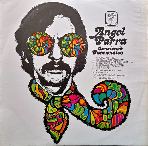Angel Parra – Canciones Funcionales / Angel Parra Interpreta A Atahualpa Yupanqui VINILO DE EPOCA