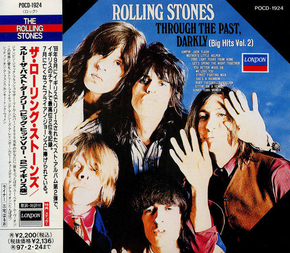 The Rolling Stones Through The Past, Darkly (Big Hits Vol. 2) CD Japones