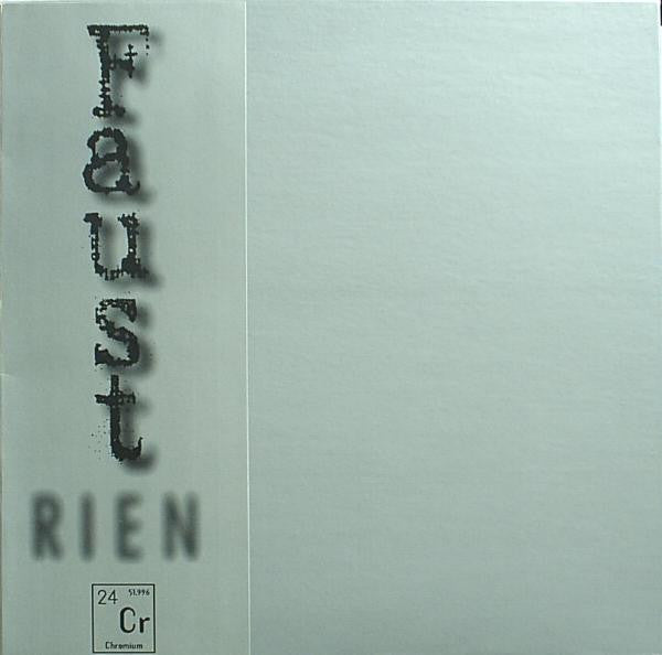Faust Rien - Cd