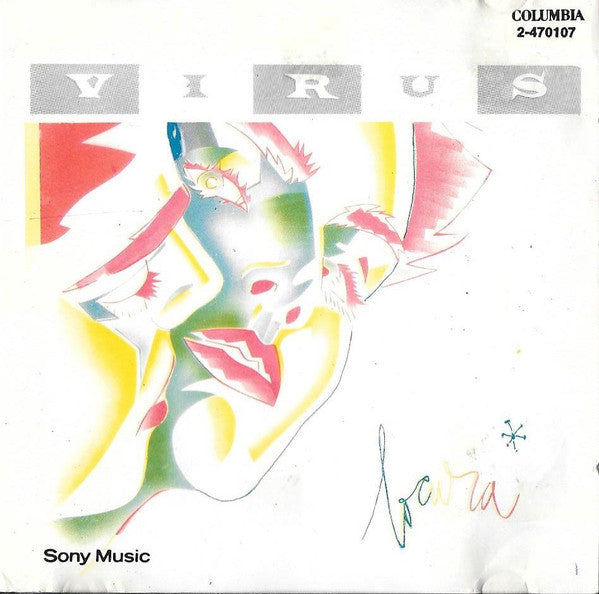 Virus – Locura - CD DE EPOCA PRIMERA EDICIÓN ARGENTINA