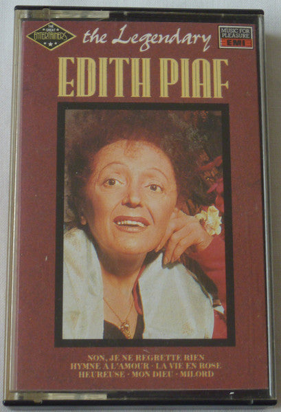 Edith Piaf The Legendary Edith Piaf - Cassette
