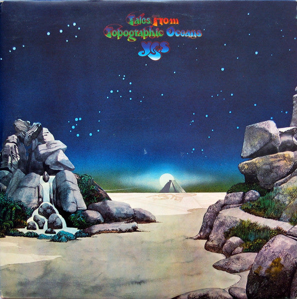 Yes – Tales From Topographic Oceans - Vinilo Japonés Doble (Sin Obi)
