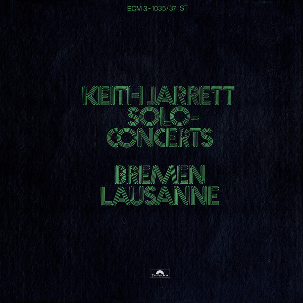 Keith Jarrett – Solo Concerts: Bremen / Lausanne - Vinilo Triple