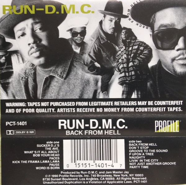 Run-DMC – Back From Hell