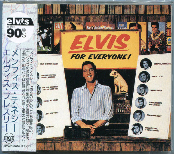 Elvis Presley – Elvis For Everyone! - CD JAPONES