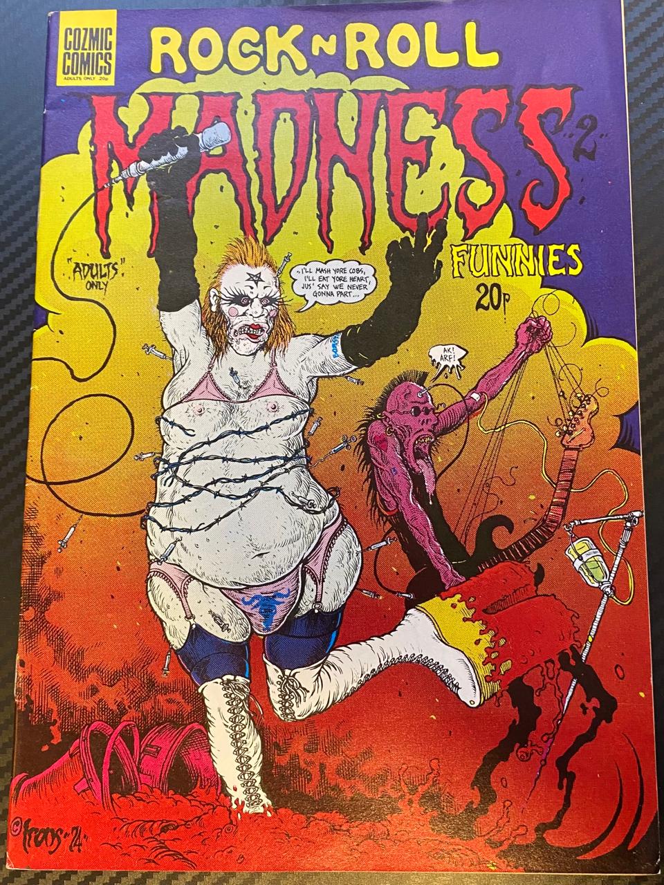Rock N' Roll Madness Funnies N°2 - Revista