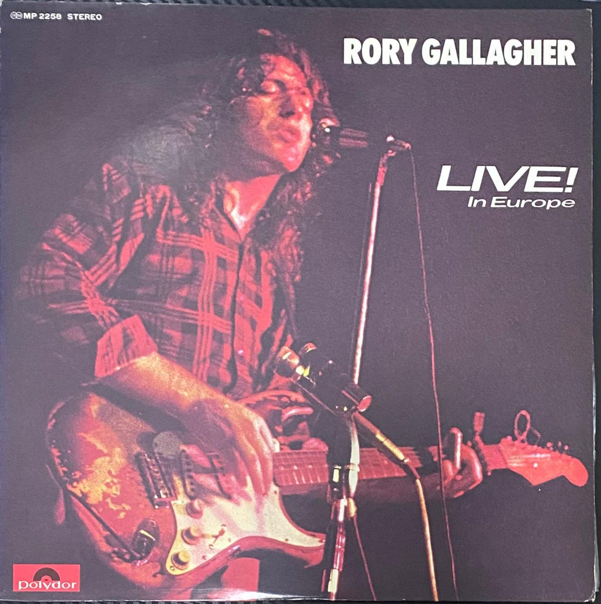 Rory Gallagher – Live! In Europe - Vinilo Japonés (Sin Obi)
