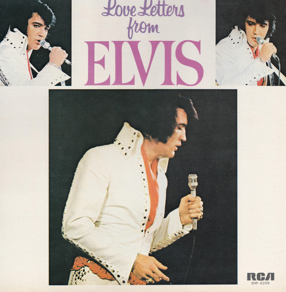 Elvis Presley – Love Letters From Elvis - Vinilo Japones (Sin Obi)
