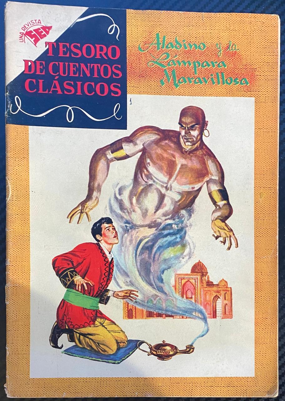 Tesoro de Cuentos Clásicos "Aladino y la Lámpara Maravillosa" N°1 - Revista