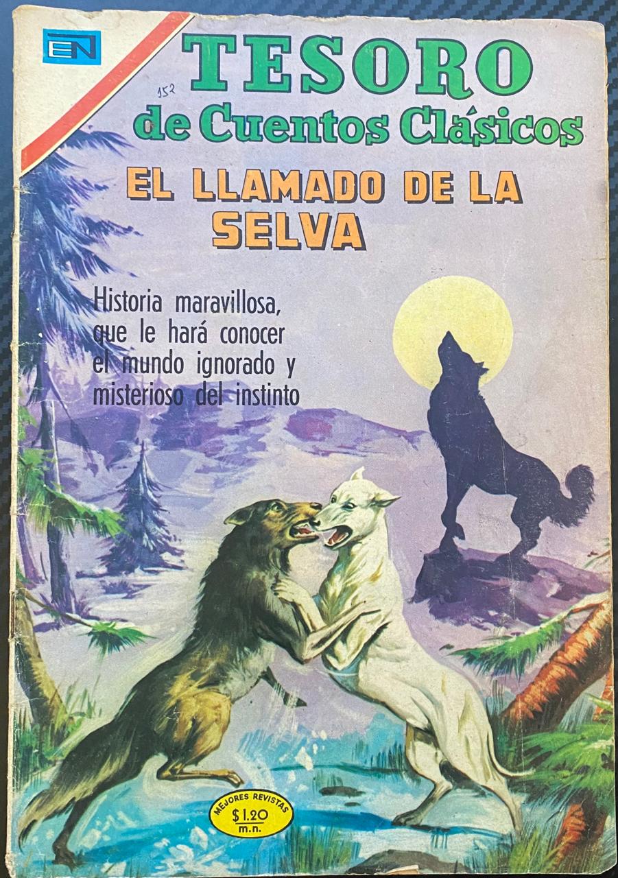Tesoro de Cuentos Clásicos "El Llamado de la Selva" N°152 - Revista