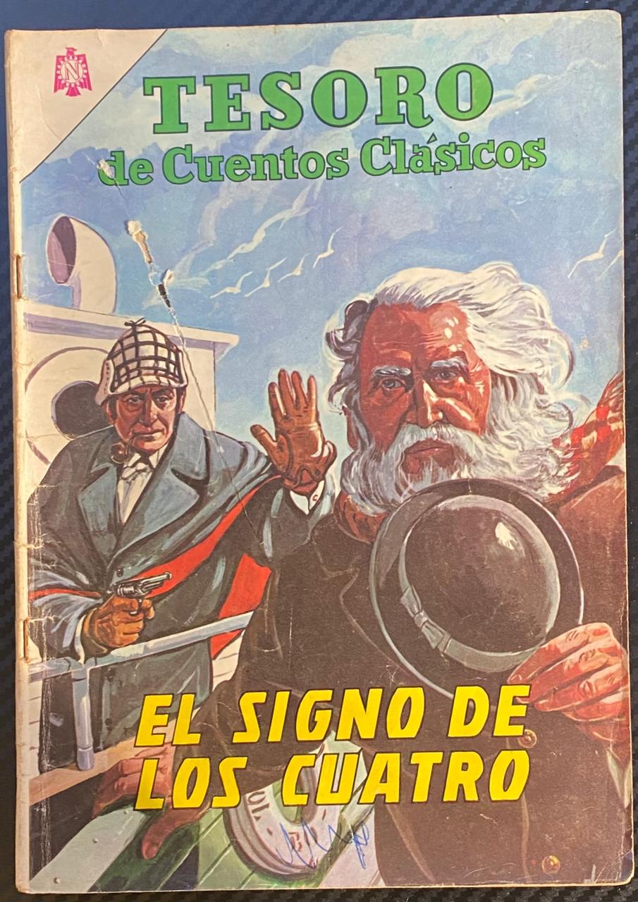 Tesoro de Cuentos Clásicos "El Signo de los Cuatro" N°91 - Revista