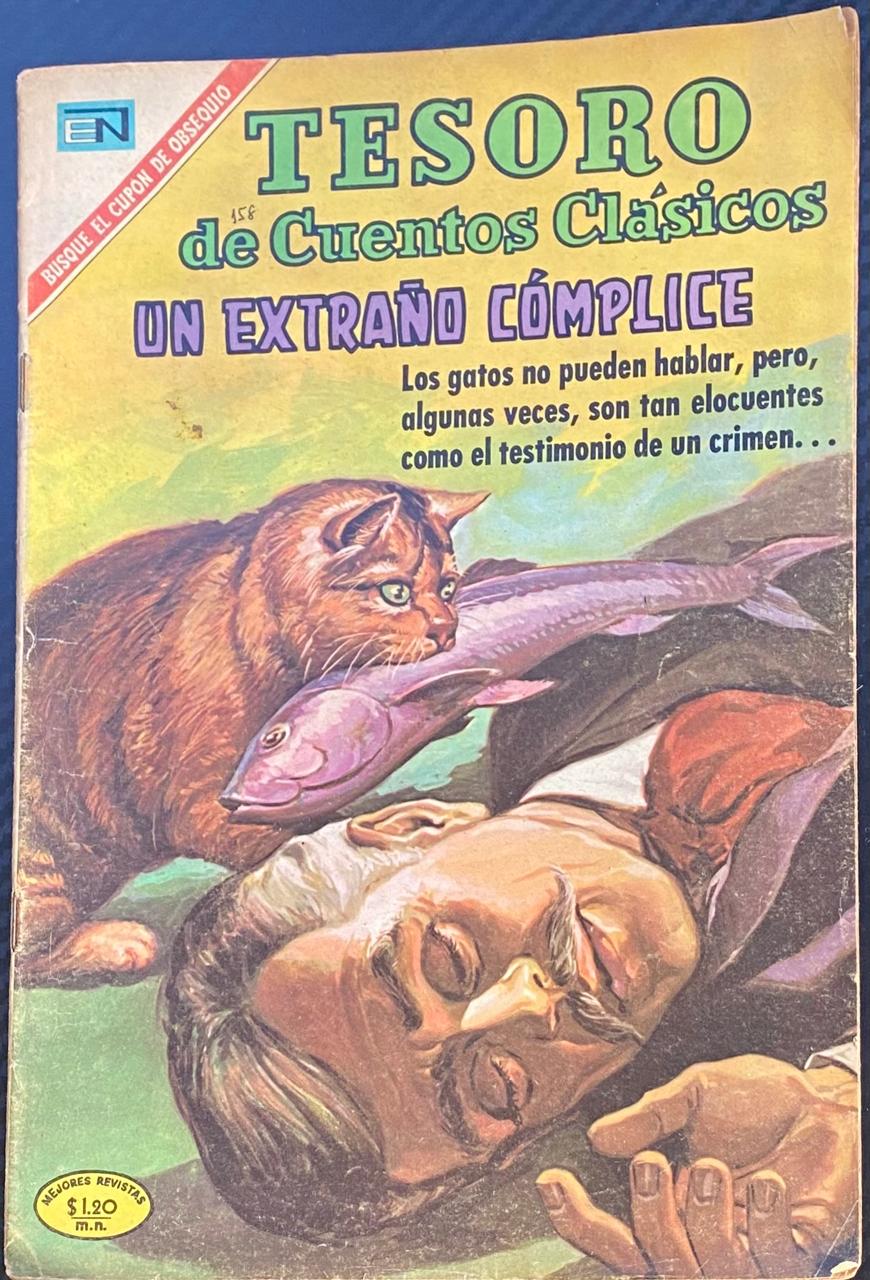 Tesoro de Cuentos Clásicos "Un Extraño Cómplice" N°158 - Revista