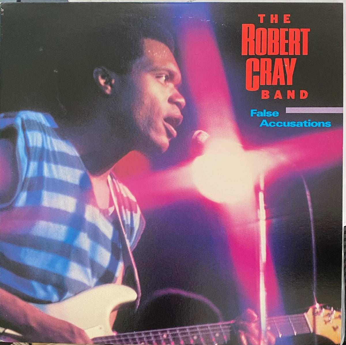The Robert Cray Band – False Accusations - Vinilo Japonés (Sin Obi)