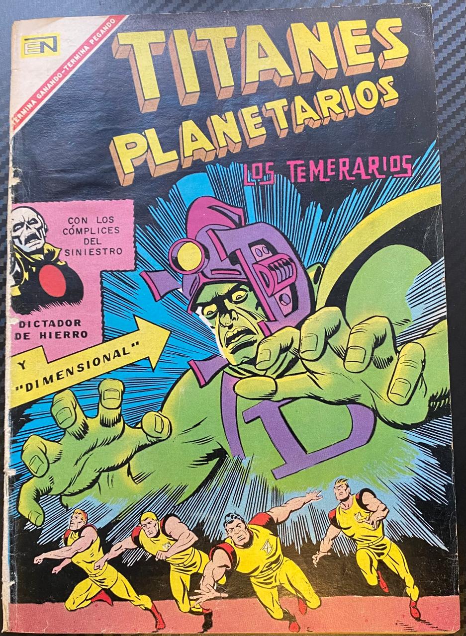 Titanes Planetarios "Los Temerarios" N°263 - Revista