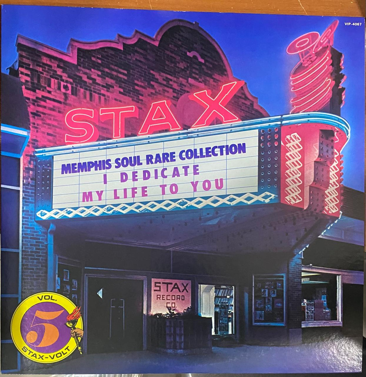 Various – Memphis Soul Rare Collection Vol.5 - I Dedicate My Life To You - Vinilo Japonés (Sin Obi)