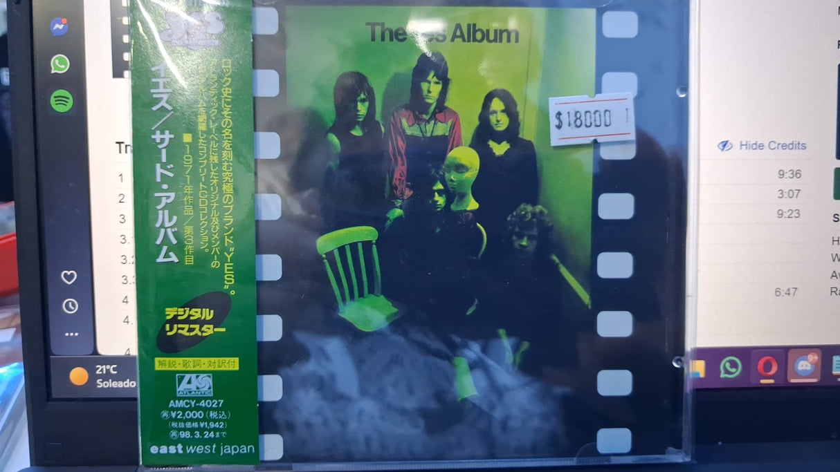 Yes The Yes Album - Cd Japones
