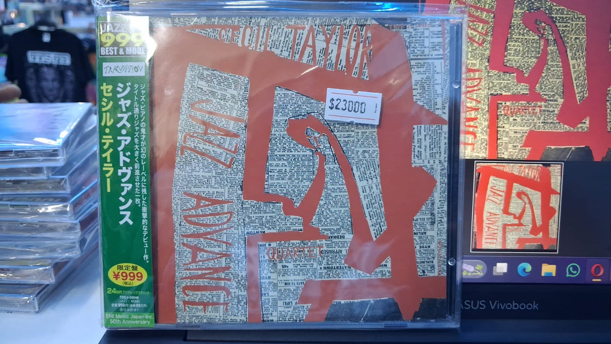 Cecil Taylor Quartet Jazz Advance - Cd Japones