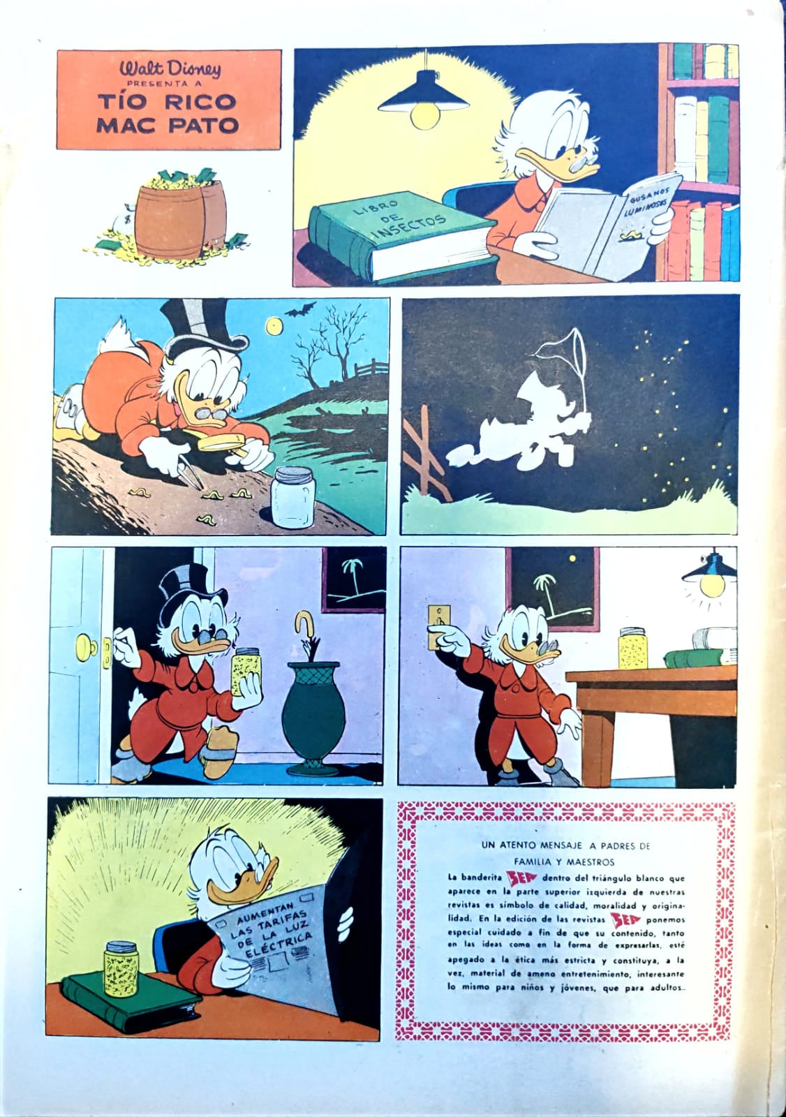 CUENTOS DE WALT DISNEY - EL TIO RICO MAC PATO - Nº 140 -Revista