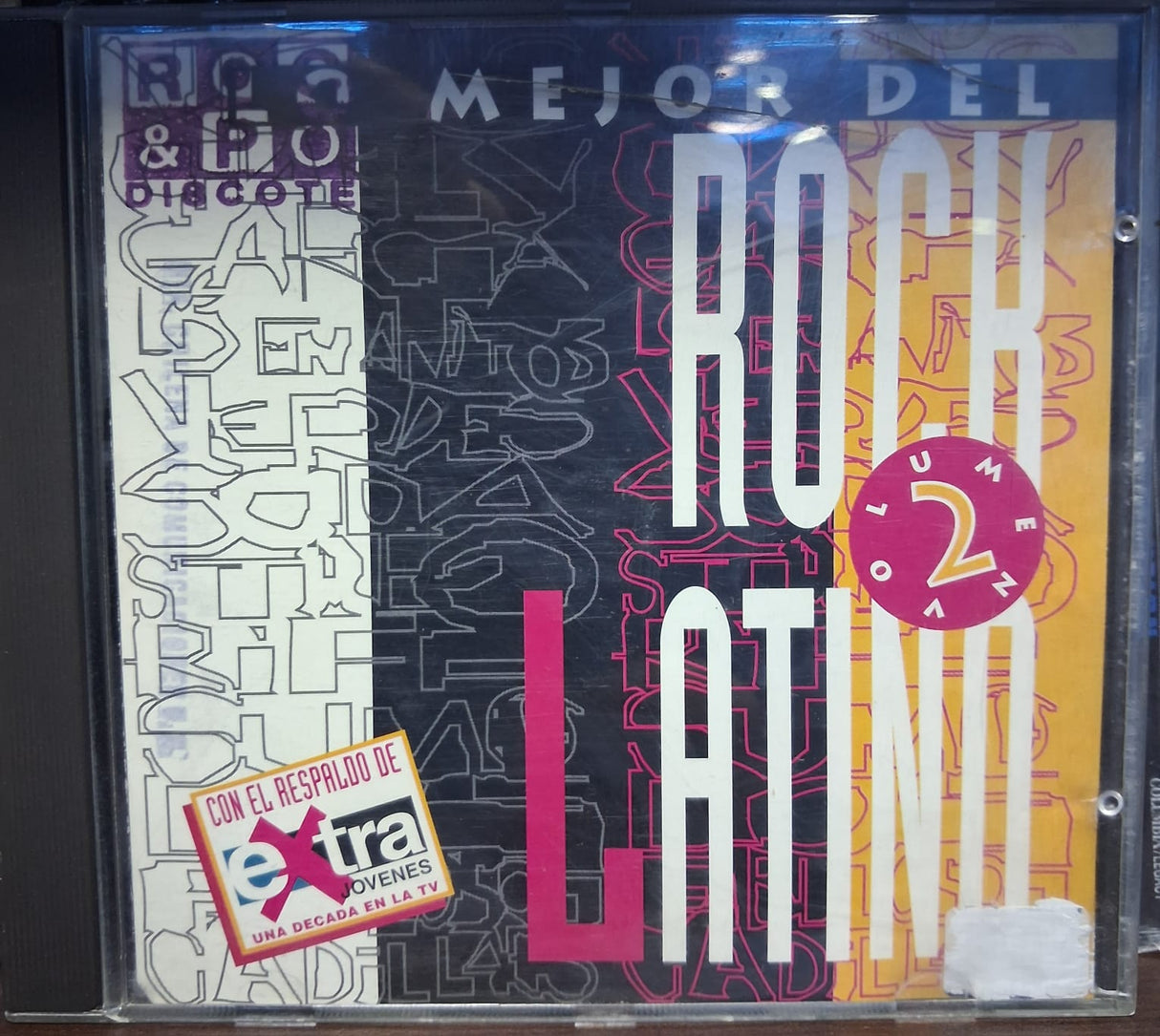 Various – Lo Mejor del Rock Latino Volumen 4 - CD USADO PRIMERA EDICIÓN