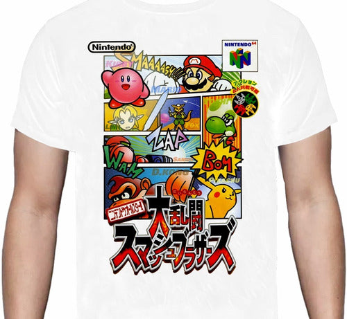 Super Smash Bros - Nintendo - Polera