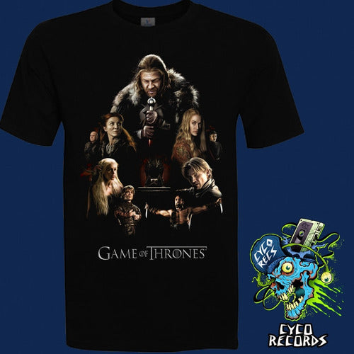 Game Of Thrones - Personajes 2 - Polera