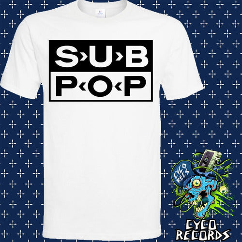Sub Pop - Logo - Polera