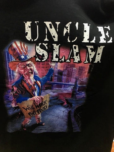Uncle Slam - Will Work For Food - Polera