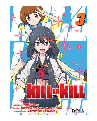 Manga Kill La Kill - Tomo 3 - Ivrea Arg. + Reg.