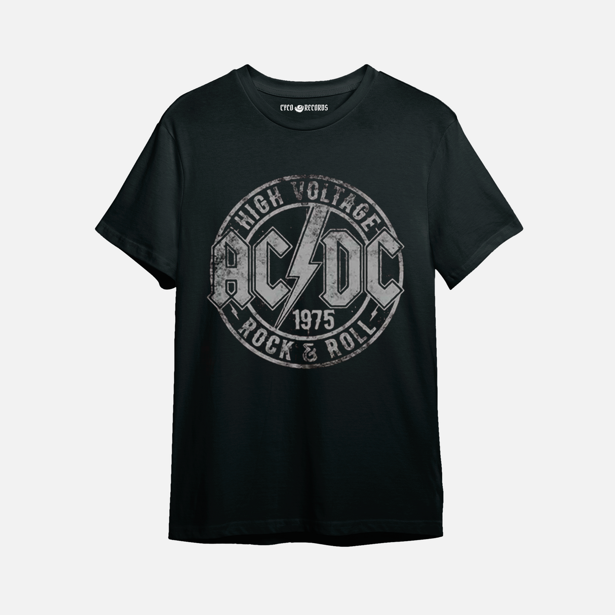 Ac Dc - High Voltage Logo - Polera