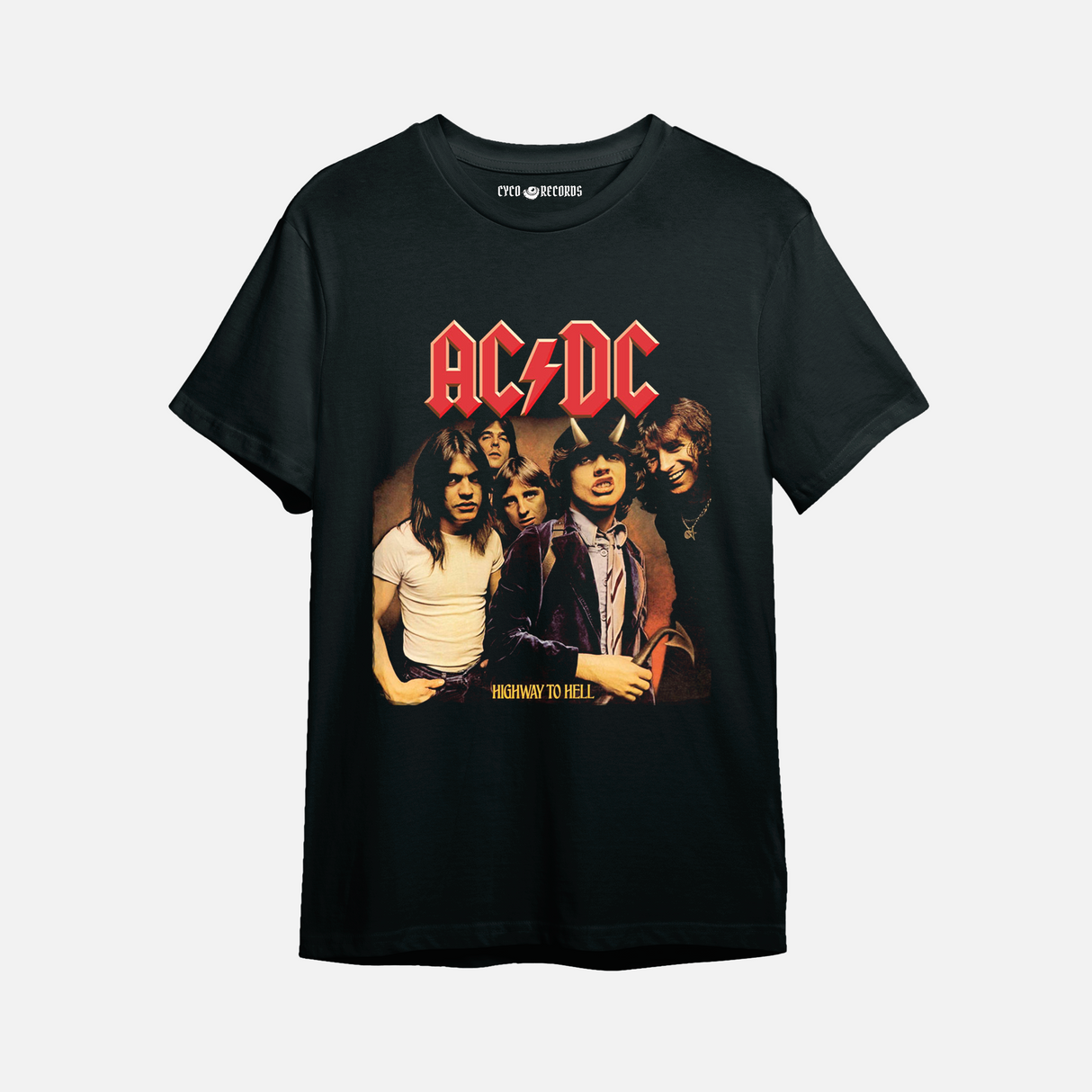 Ac Dc Highway To Hell - Rock - Polera