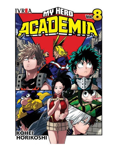 Manga My Hero Academia - Tomo 8 - Ivrea Arg.+ Reg.